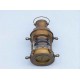 12" Antique Brass Anchor Oil  Lamp